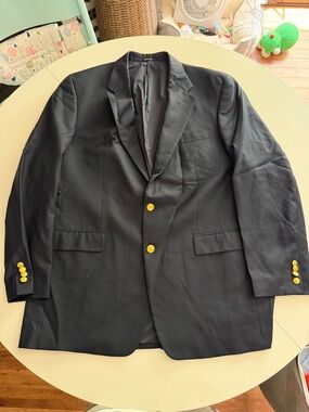 Ralph Lauren Navy Blazer with Gold Buttons